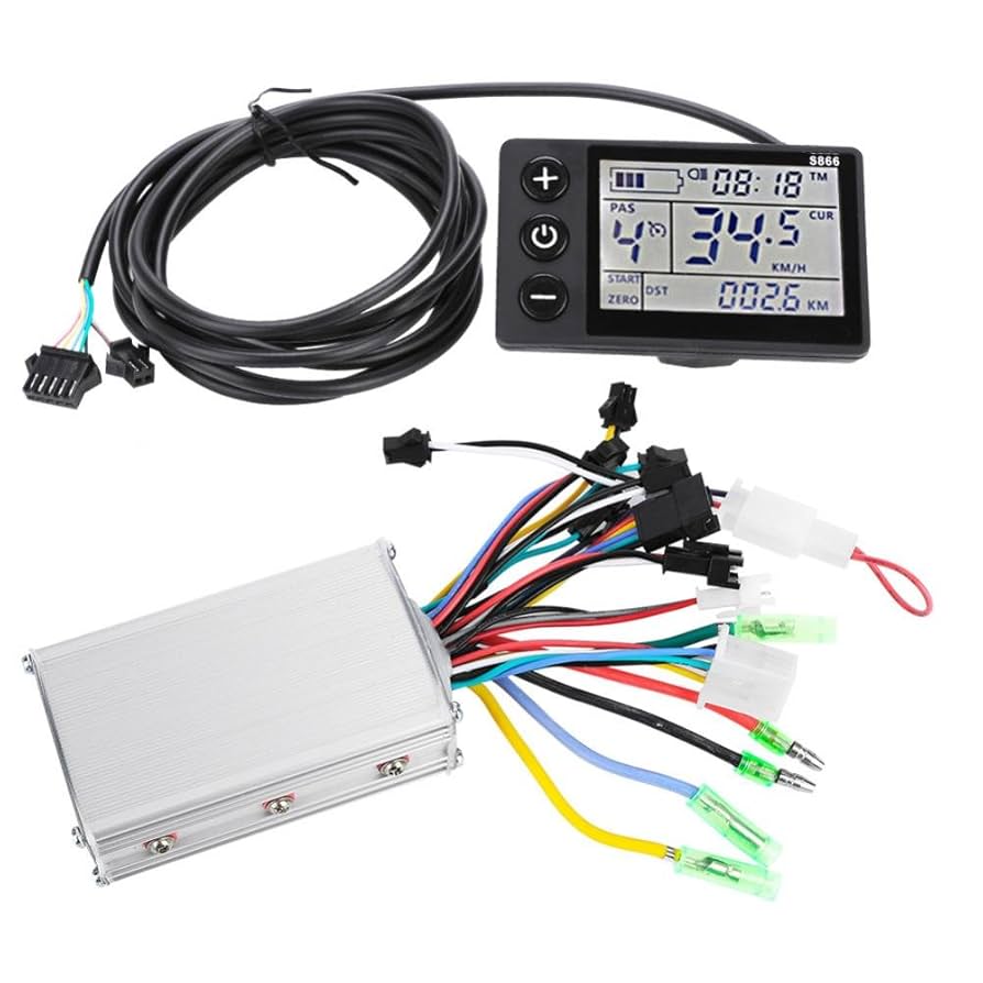 E-Scooter Controller Kit 24–48V (Waterproof LCD)